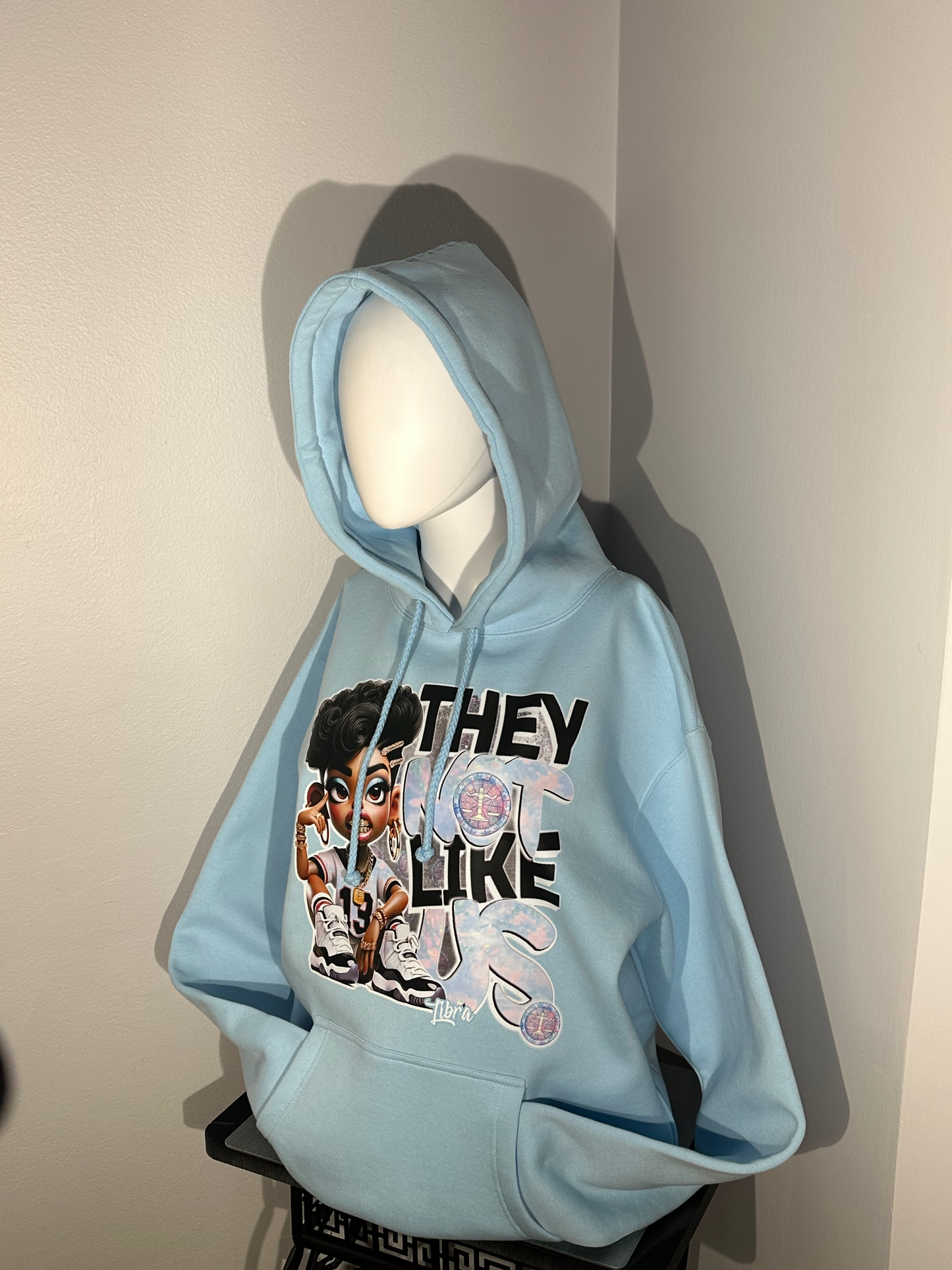 Libra Zodiac Hooded Sweatshirt