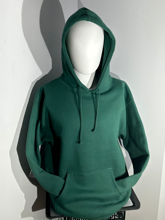 Green Hooded Sweatshirt